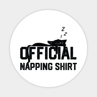 official napping shirt Magnet